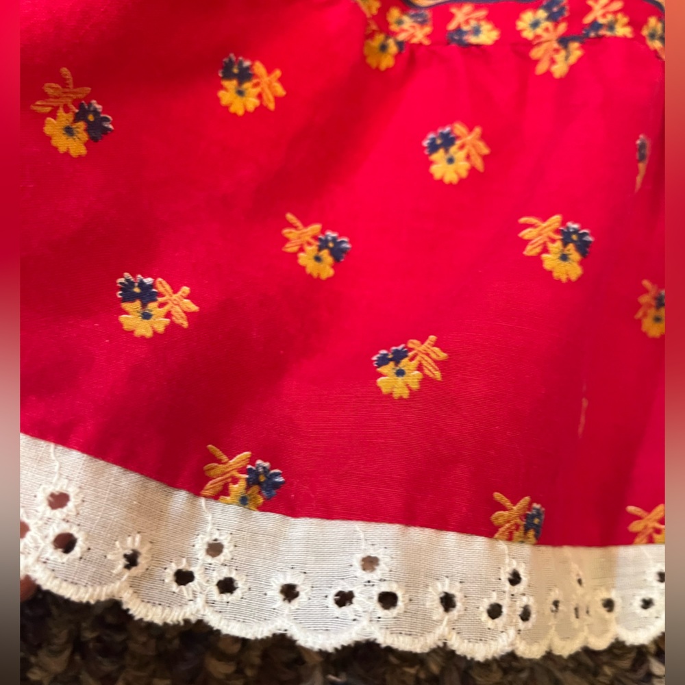 Vintage 1970’s Bohemian Tiered Skirt - Picture 5 of 9